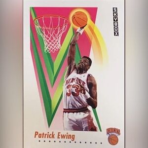 1991-1992 skybox Patrick Ewing